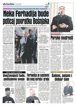  Neka Ferhadija bude poticaj povratku Bošnjaka