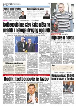 Dodik: Izetbegović je lažov
