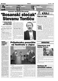 Bosanski stećak Stevanu Tontiću