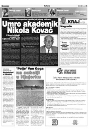 Umro akademik Nikola Kovač
